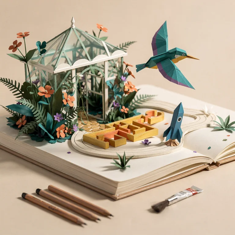 An illustrated world of creative learning